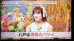 現在ブレイク中の青森ご当地アイドル「王林ちゃん」。日曜日放送されたテレビ番組での【八戸は青森のハワイ】発言に、八戸クラスタが全力で乗っかっている件