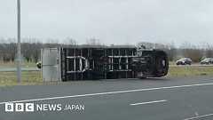 オランダ、ドイツで猛烈な冬の嵐 8人死亡 - BBCニュース