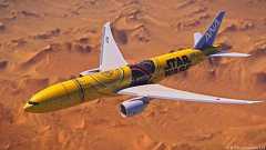 ANA、スター・ウォーズ・プロジェクト特別塗装機第3弾「C-3PO」が登場 | レスポンス(Response.jp)