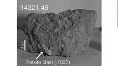 アポロ14号が持ち帰った月面の岩石、「実は地球由来」と研究者