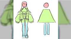 このシルエットのVの人多すぎる→配信時の最適解であり、3D化の可能性を念頭にデザインされてる