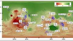火星は約37億年前に冷却と乾燥化が進んで火山活動も停止した、東大が解明