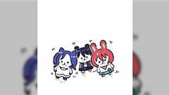 「マチュがうさぎは完全に解釈一致」ナガノ先生によるジークアクス鑑賞レポ漫画にキャラデザの竹先生が反応→ちいかわ化したマチュたちが可愛い