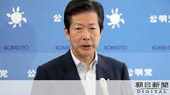 憲法改正への大連立構想に公明代表「全く聞いていない」:朝日新聞デジタル