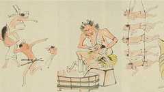 ゆるゆるすぎるwww 明治時代に描かれた「地獄絵巻」のキュートすぎる世界観 : Japaaan