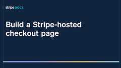 Stripe がオンラインで提供するページ