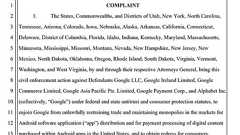 Google、公式アプリストアが独禁法違反だと米州検事総長連合が提訴