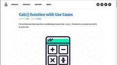 CSSのcalc()関数の使い方のまとめ -レイアウト・要素の配置・フォントサイズの定義など