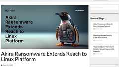 ランサムウェア「Akira」がLinuxにも襲来、注意を