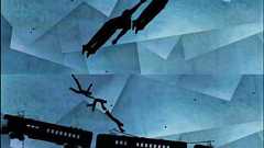 強風で飛ばされそうな人々を容赦なく吹っ飛ばす「ROXIK」