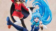 『このすば』アクアやめぐみんのスケールフィギュアにタペストリーが付属するスペシャルセットが登場 - 電撃オンライン