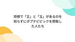 将棋で「王」と「玉」があるのを知らずにポプテピピックを摂取した人たち