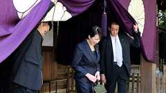 高市総務・山谷拉致・有村女性活躍の3閣僚が靖国参拝:朝日新聞デジタル