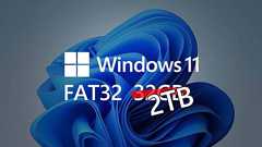 Windows 11でFAT32のサイズが最大2TBまで拡大。謎の制約が30年経て解除されたが・・・ - ギャズログ | GAZ:Log