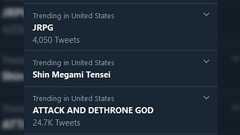 70年代のヤベぇ過激派の教義からの連想でアメリカで真女神転生がトレンド入り、繰り返す、真女神転生がトレンド入り