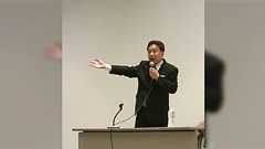 枝野幸男氏、青地イザンベール真美氏の件について質問を受け回答する