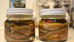 自家製アンチョビを瓶詰 内臓ごと漬けないと美味しくないぞ : harumao_papaのblog