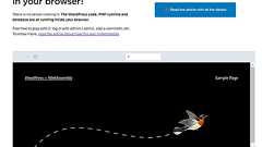 PHPとSQLiteをWebAssembly化し、Webブラウザ上でWordPressを実行可能にしたデモをVMwareが公開