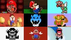 歴代マリオ&新作オデッセイのゲームオーバーの瞬間をまとめるとこんな感じ