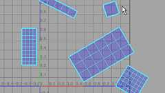 【MEL】選択側のUVを固定でシェルを移動し縫合(Sew UV)
