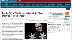 “手裏剣ジョブズ氏”がアニメに