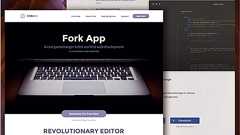 Bootstrapでかっこいい縦長ページを作りたい人にオススメ!完成形から制作用のファイルまで全部揃ったテンプレート -Forkio