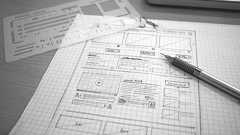 Webクリエイター専用定規「Web型定規」 手描きラフを美しく仕上げるために