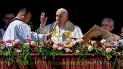 ローマ教皇、ウクライナやロシアなど紛争中の人々のために祈り