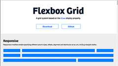 Flexboxの勉強にも実務にも役立つ!レスポンシブ対応の柔軟なグリッドが簡単に実装できる -Flexbox Grid