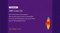 「.NET Core 3.0」正式版が登場。Windowsデスクトップアプリ開発可能、exeファイルを生成、マイクロサービス対応など