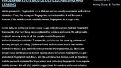 Androidから指紋流出、特権悪用も――セキュリティ問題続々