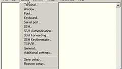 TeraTermのメニューを日本語から英語表記へ変更 | Tera Term(テラターム)の便利な使い方