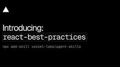 Introducing: React Best Practices - Vercel