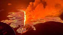 アイスランドで噴火、12月以降4度目