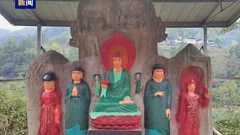 中国、北魏時代の石仏に塗料 善意の住民、批判噴出 | 共同通信