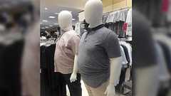 中年太りお父さんマネキンの体型のリアルさに絶賛の声「俺かと思った」「これは普及してほしい!」 - Togetter