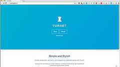 シンプルなHTMLで実装することにこだわったレスポンシブ対応の汎用性に優れたフレームワーク -Turret
