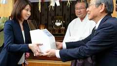 森高千里さん、八雲神社再建へ寄付 「渡良瀬橋」に登場:朝日新聞デジタル