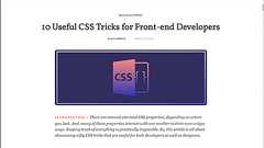 最近のWebサイトで見かける! フロントエンドのデベロッパーにもデザイナーにも役立つCSSの実装テクニックのまとめ