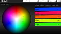 破綻しない色の組み合わせが簡単に作成できる「ColorJack: Sphere」 - GIGAZINE