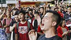 香港民主派のテーマ曲、配信中止 アップル、スポティファイ | 共同通信