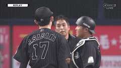 【動画】ロッテ佐々木朗に球審・白井がキレて詰め寄る「何?俺の判定に文句あるの?」 : 痛いニュース(ノ∀`)