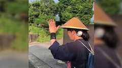 下り坂で膝に負担をかけず降りる江戸時代の『下り坂運歩法』が面白い「下山でやると楽だけど人のいないところじゃないとできない」