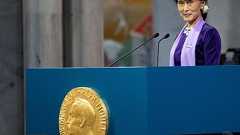 スー・チー氏のノーベル賞取り消しを!請願運動に36万人超の署名