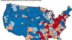 人種差別主義者が多い地域が一目瞭然の「米国レイシストマップ」が公開される! - TOCANA