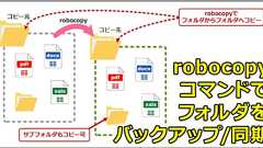 robocopyでフォルダをバックアップ/同期させる - @IT