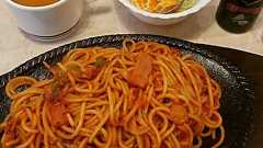 ナポリタン@純喫茶マリーナ - お菓子と花と街さんぽ