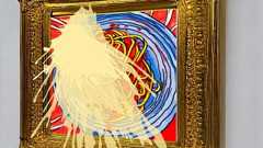 伊でスパゲティの絵にスープかける騒ぎ ネット世論は怒り一色