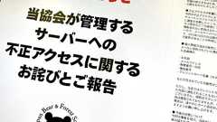 クマ・森林保護団体に不正アクセス、個人情報流出の可能性 「破産手続き開始」の虚偽メール送信も