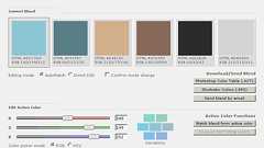 相性の良い色を自動でピックアップしてくれる「ColorBlender」